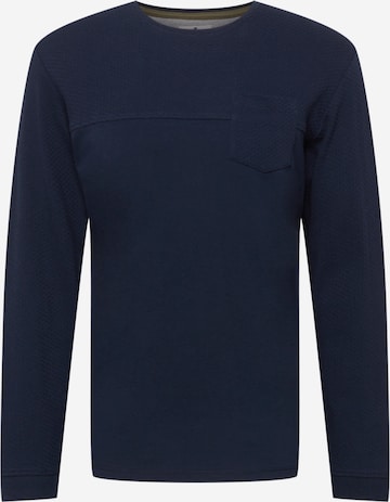 TOM TAILOR Shirt in Blau: front