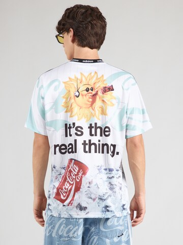 ADIDAS ORIGINALS Shirt 'Coca Cola Classic' in White