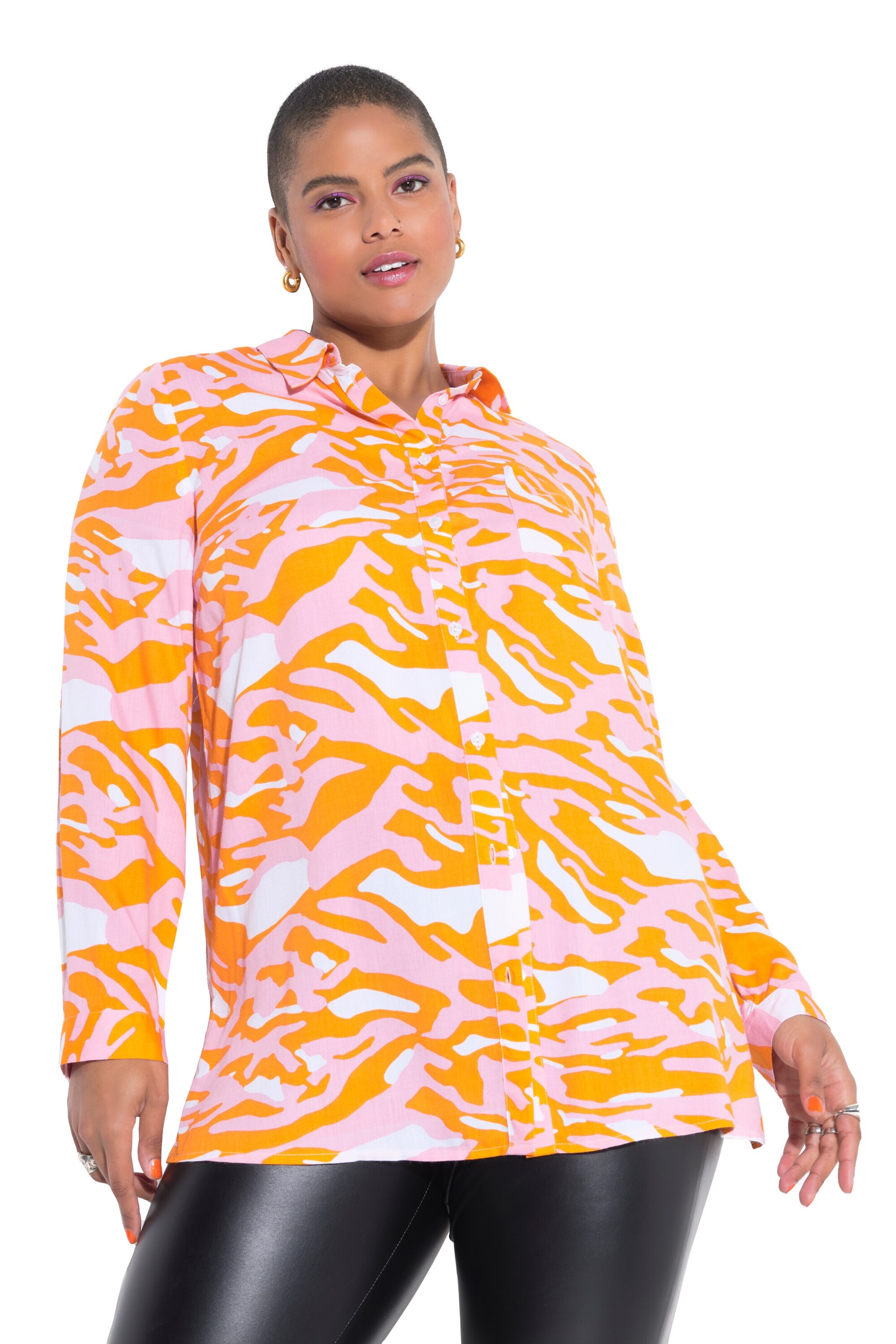 Studio Untold Bluse in Orange: Vorderseite