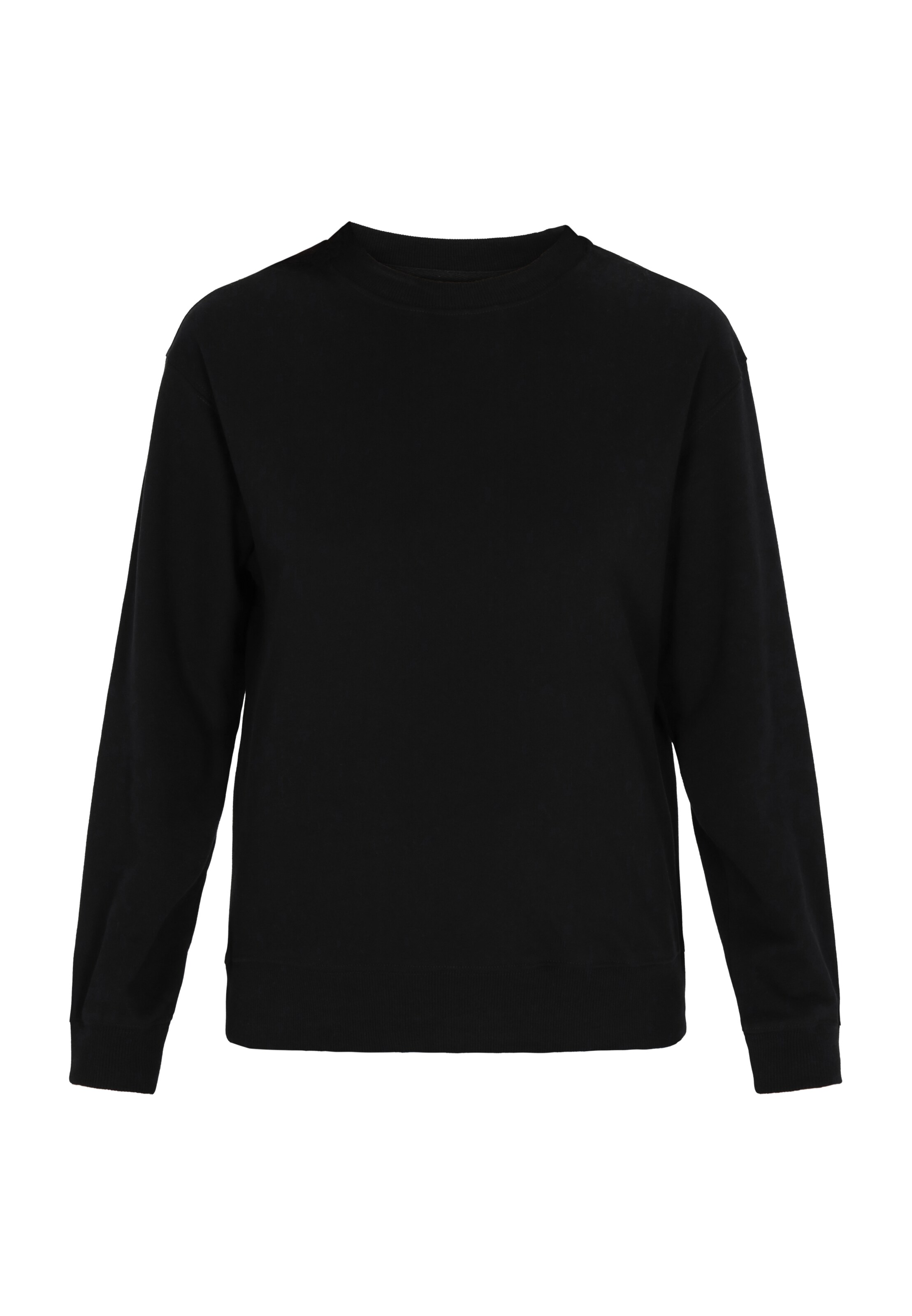 ebeeza Sweatshirt in Zwart: voorkant