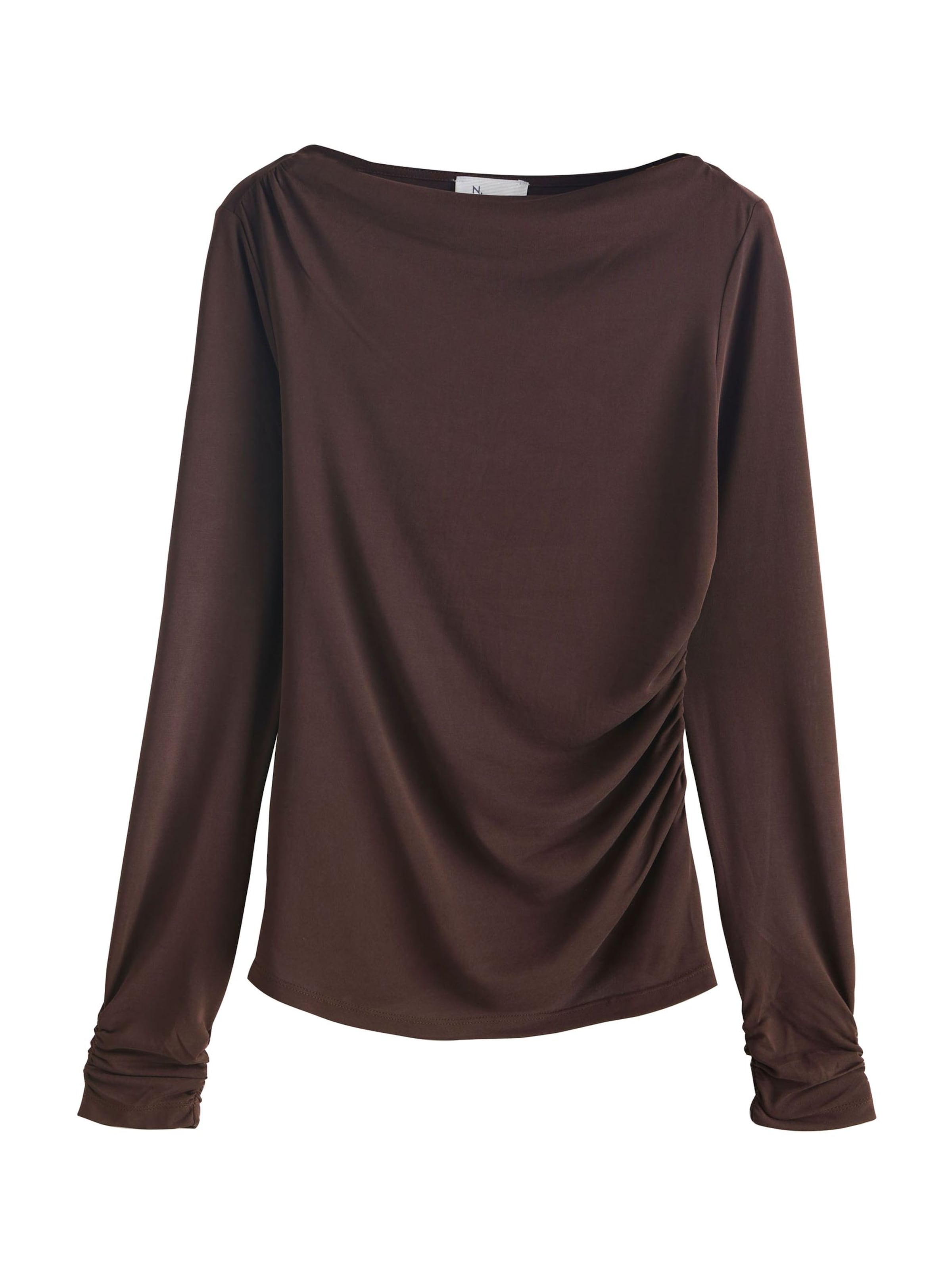 Next Tričko - Hnedá: predná strana