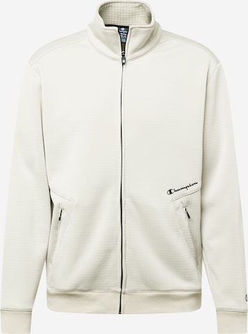 Champion Authentic Athletic Apparel Sweatjacke 'Tech' in Grau: predná strana