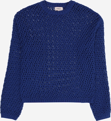 ONLY GIRLS Tröja 'KOGDONNA' i blå: framsida