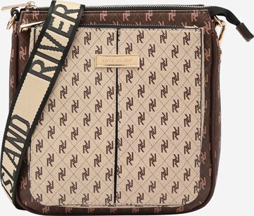 River Island Crossbody Bag in Brown