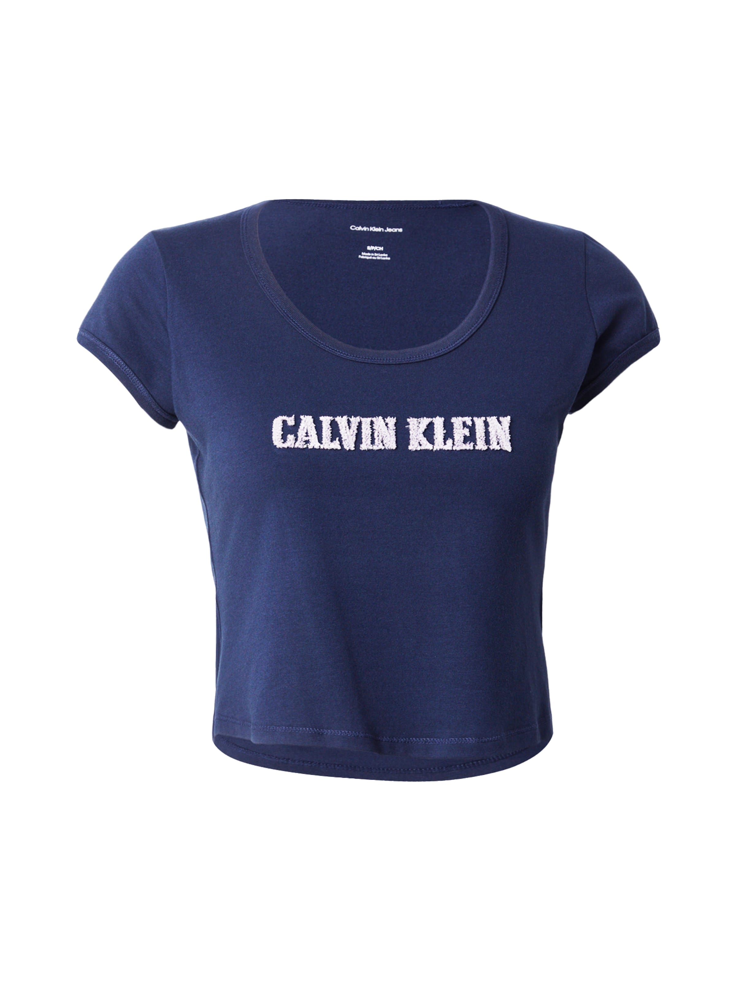Calvin Klein Jeans - Camiseta en azul: frente