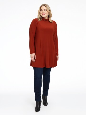 YOEK Tunic in Brown