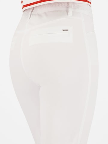 Gardeur Slimfit Hose 'ZILLA2' in Weiß