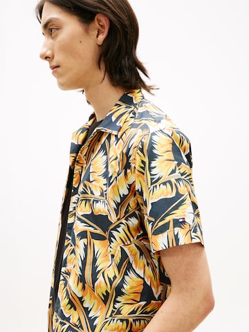 Regular fit Camicia di TOMMY HILFIGER in nero