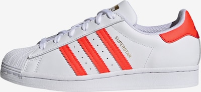 ADIDAS ORIGINALS Zapatillas deportivas bajas 'SUPERSTAR' en oro / rojo claro / blanco, Vista del producto