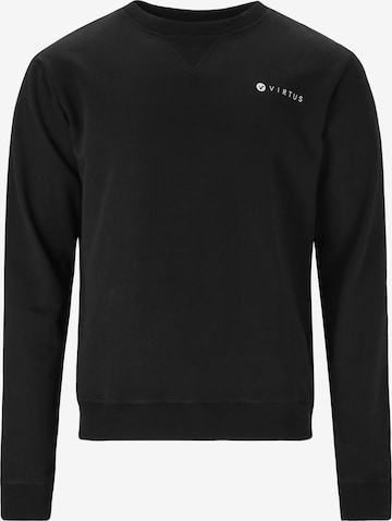Virtus Sportsweatshirt 'Kritow' in Zwart: voorkant