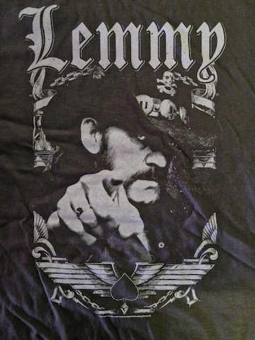Lemmy Kilmister Bluzka sportowa 'Lemmy Kilmister Respect 1945-2015 Sweatshirt' w kolorze szary