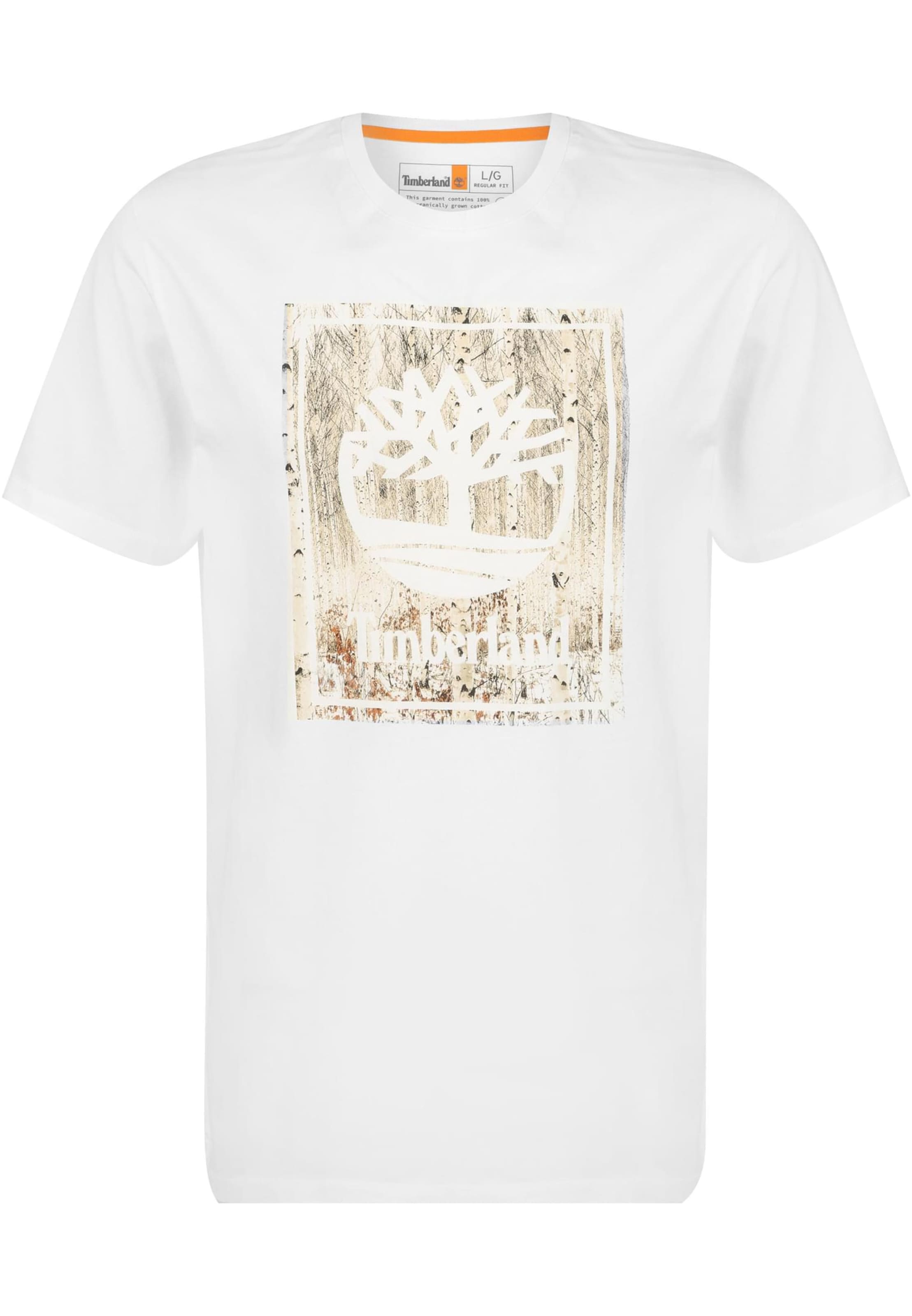 TIMBERLAND Shirt 'Ses Stack' in Weiß: Vorderseite