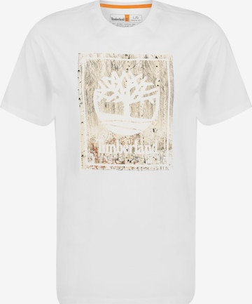 T-Shirt 'Ses Stack' TIMBERLAND en blanc : devant