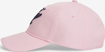 TOMMY HILFIGER Czapka z daszkiem w kolorze różowy: przód