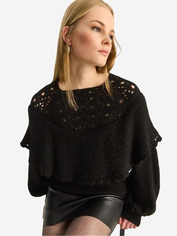 Bianco Lucci - Pullover 'Pullover' em preto