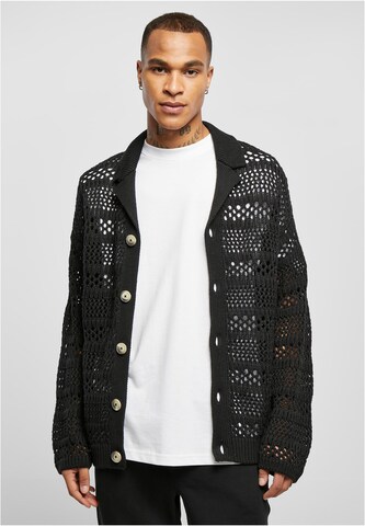 Urban Classics Cardigan i sort: forside