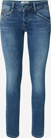 FREEMAN T. PORTER Skinny Jeans 'KAYLEE' in Blauw: voorkant