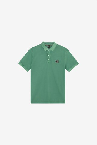 Le Temps Des Cerises Poloshirt 'Dylon' in Grün: Vorderseite