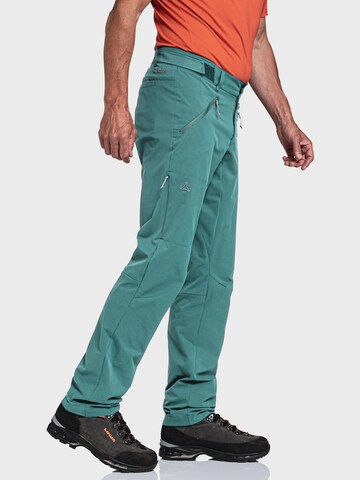 Schöffel Regular Outdoor trousers 'CIRC' in Green