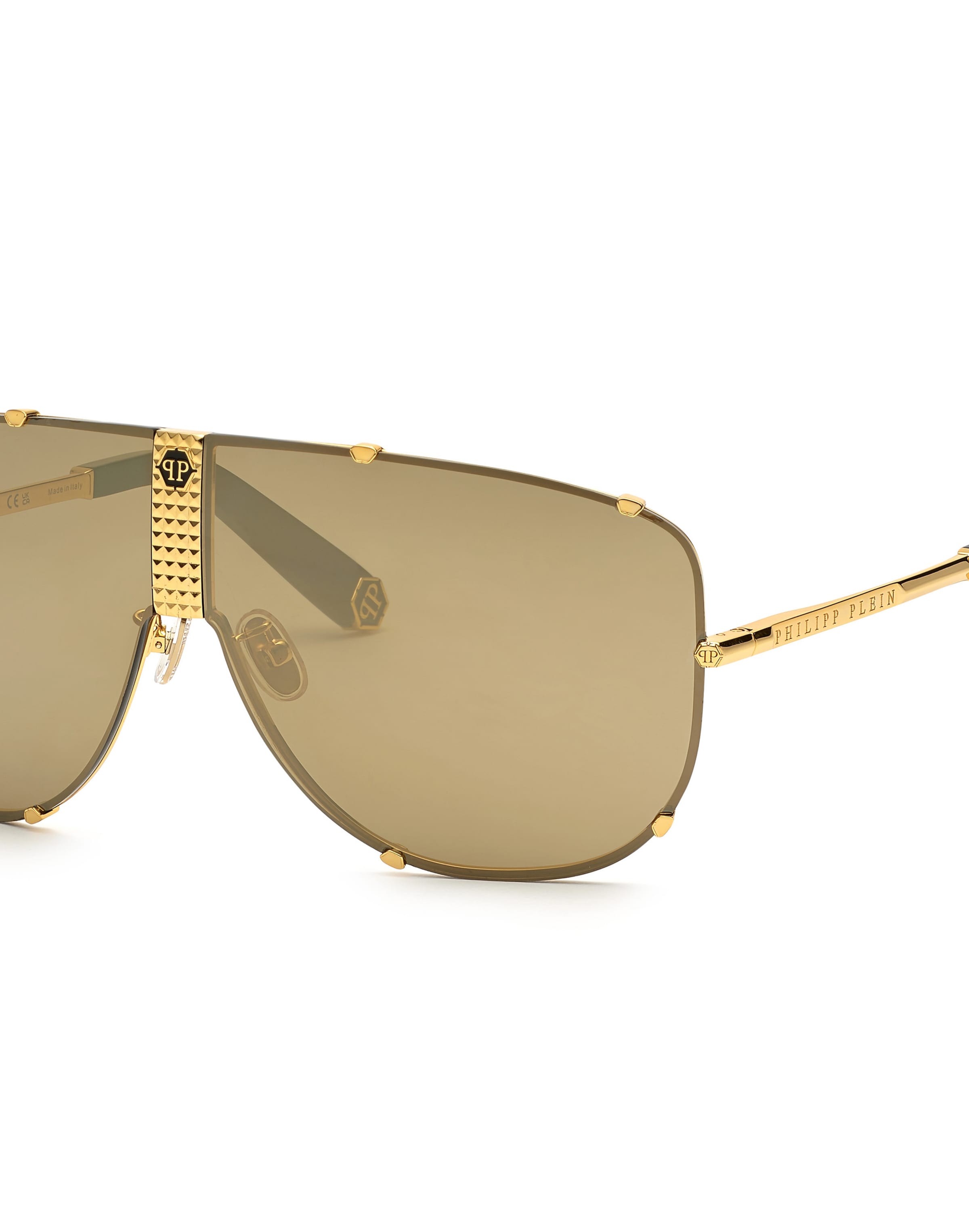 Philipp Plein Zonnebril in Goud