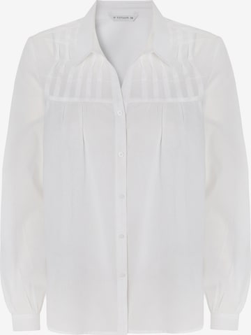 TATUUMBluza - bijela boja: prednji dio