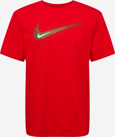 Tricou Nike Sportswear pe auriu / roșu / alb, Vizualizare produs