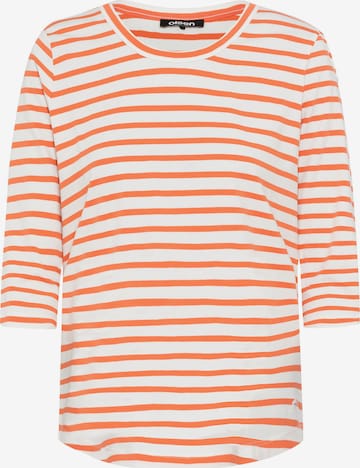 T-shirt Olsen en orange : devant