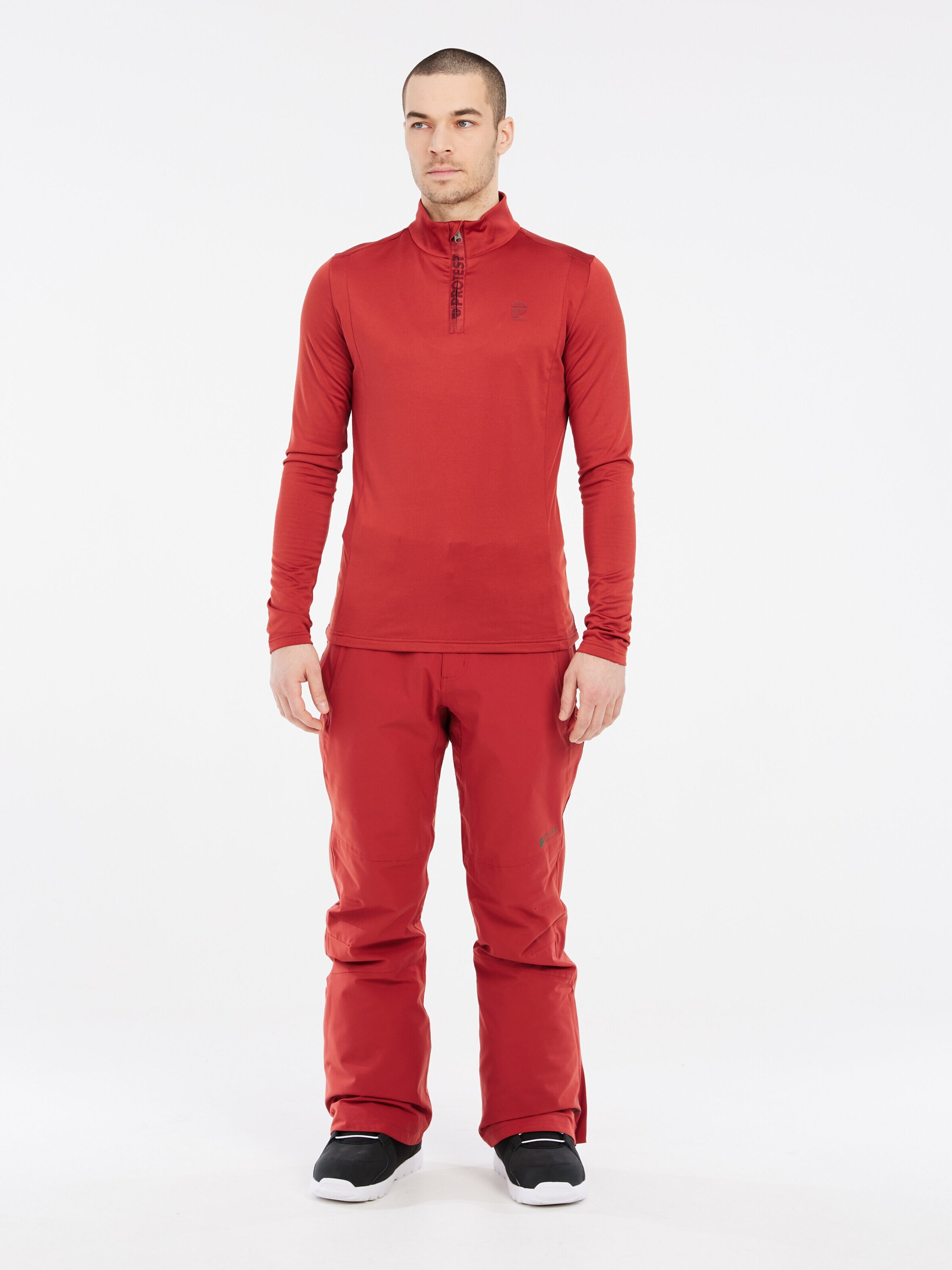 PROTEST Sportsweatshirt 'REWILL' in Rood