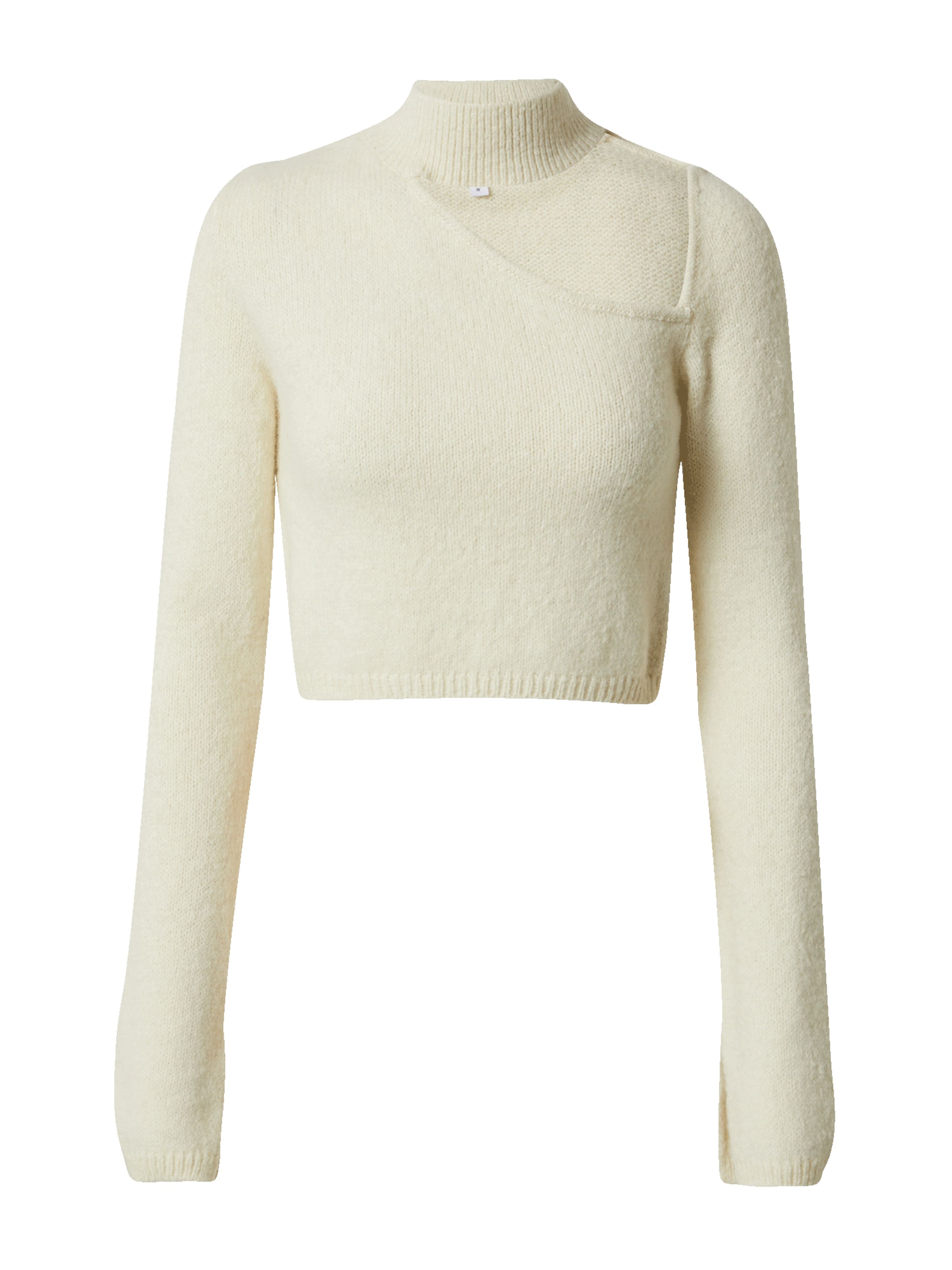 Pull-over 'Vaike' EDITED en beige : devant
