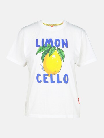 salzhaut Shirt 'BAALJE' in Weiß