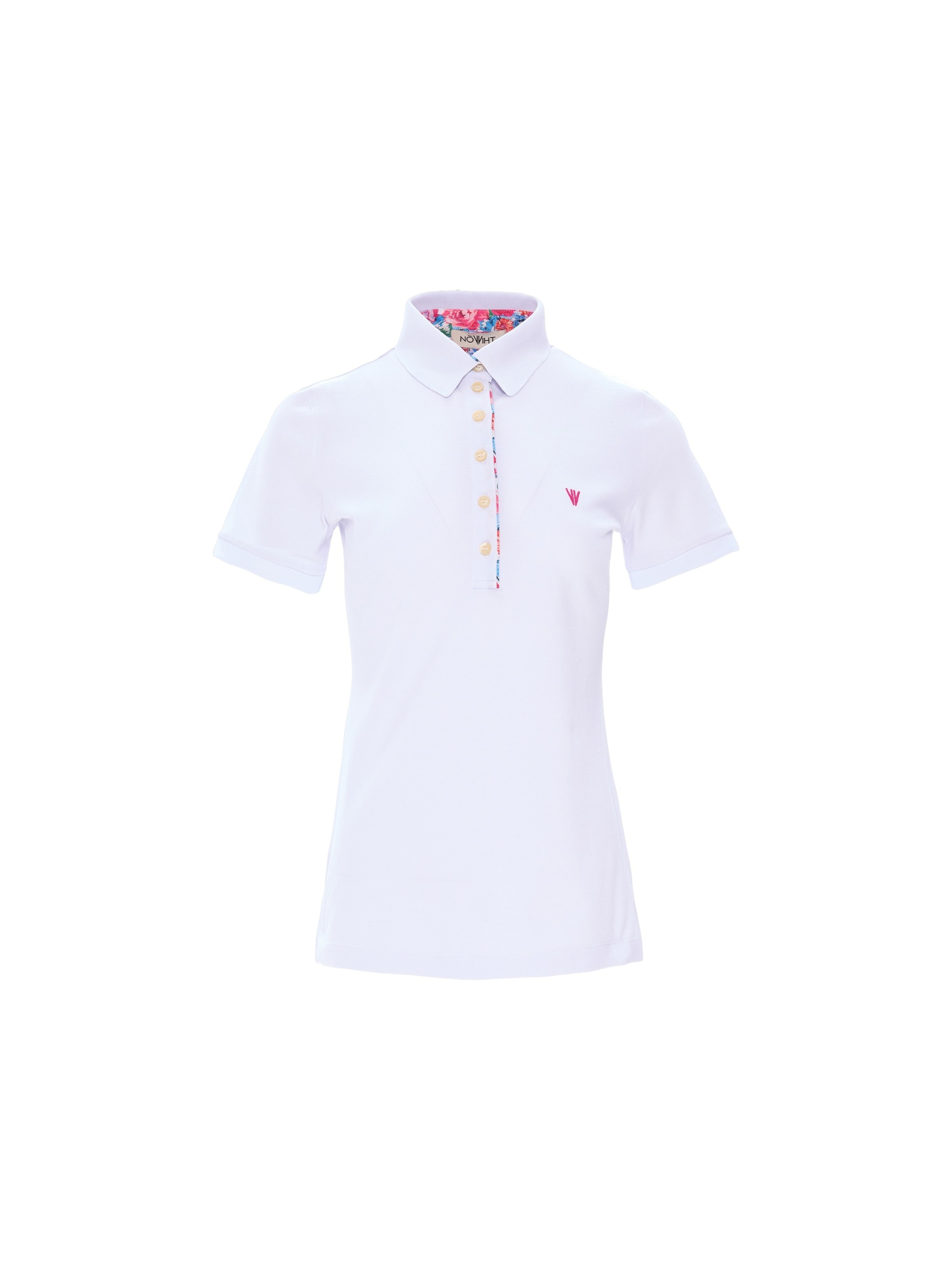 T-shirt 'Camille' NOWIHT en blanc : devant