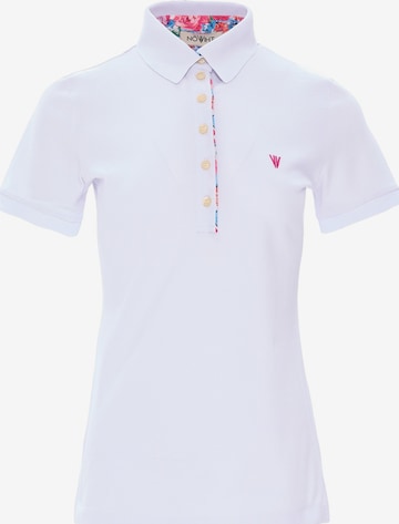 NOWIHT - Camiseta 'Camille' en blanco: frente