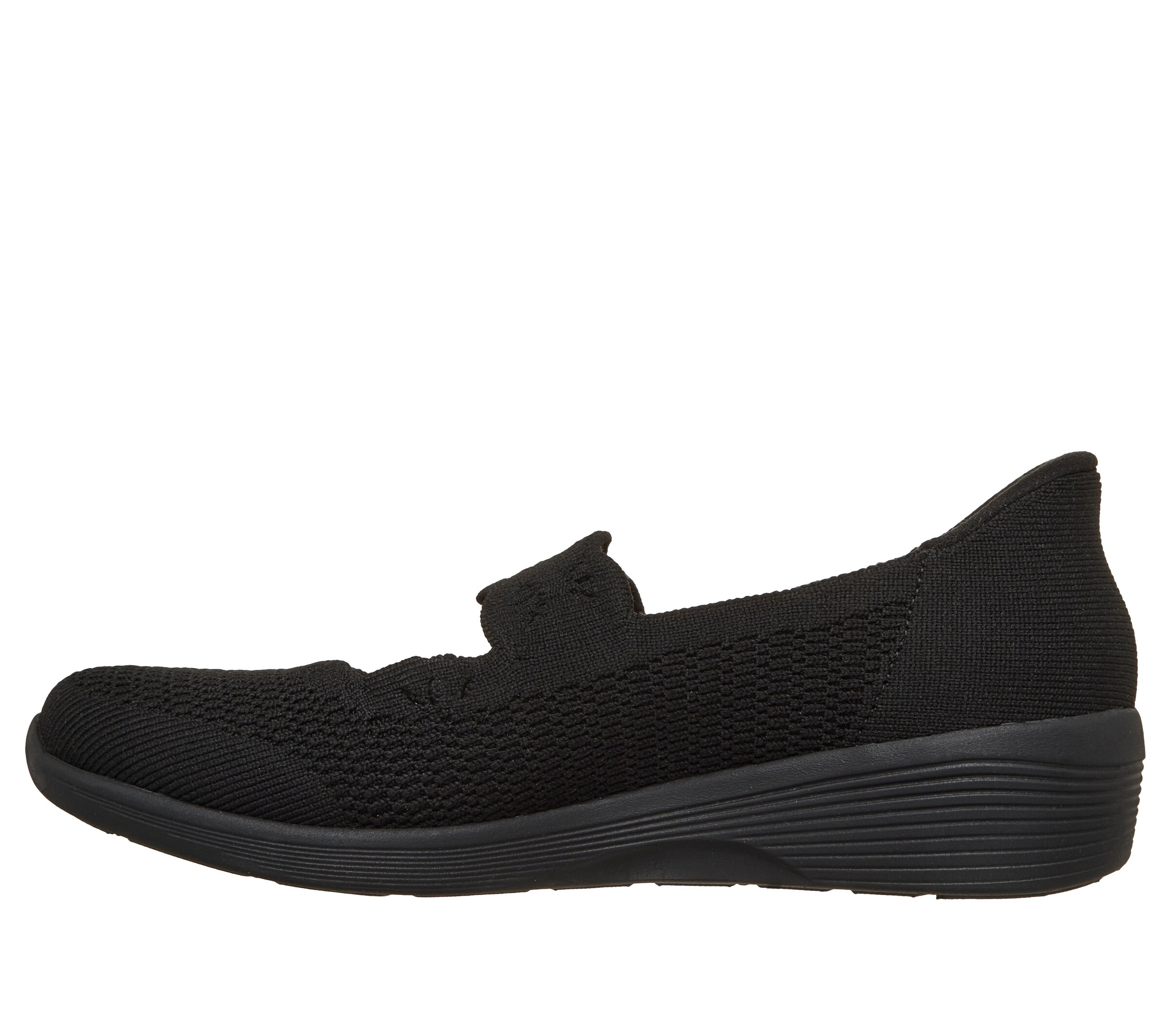 SKECHERS Ballerina in Schwarz