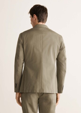 MANGO MAN Regular fit Suit Jacket 'Eden' in Green