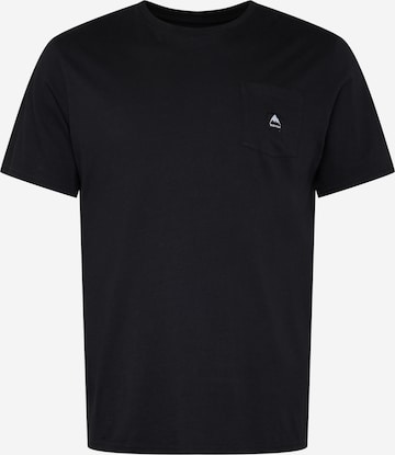 BURTON - Camiseta en negro: frente