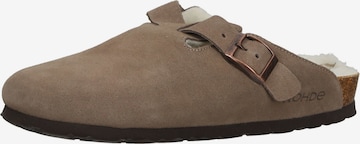 ROHDE Slippers in Brown: front