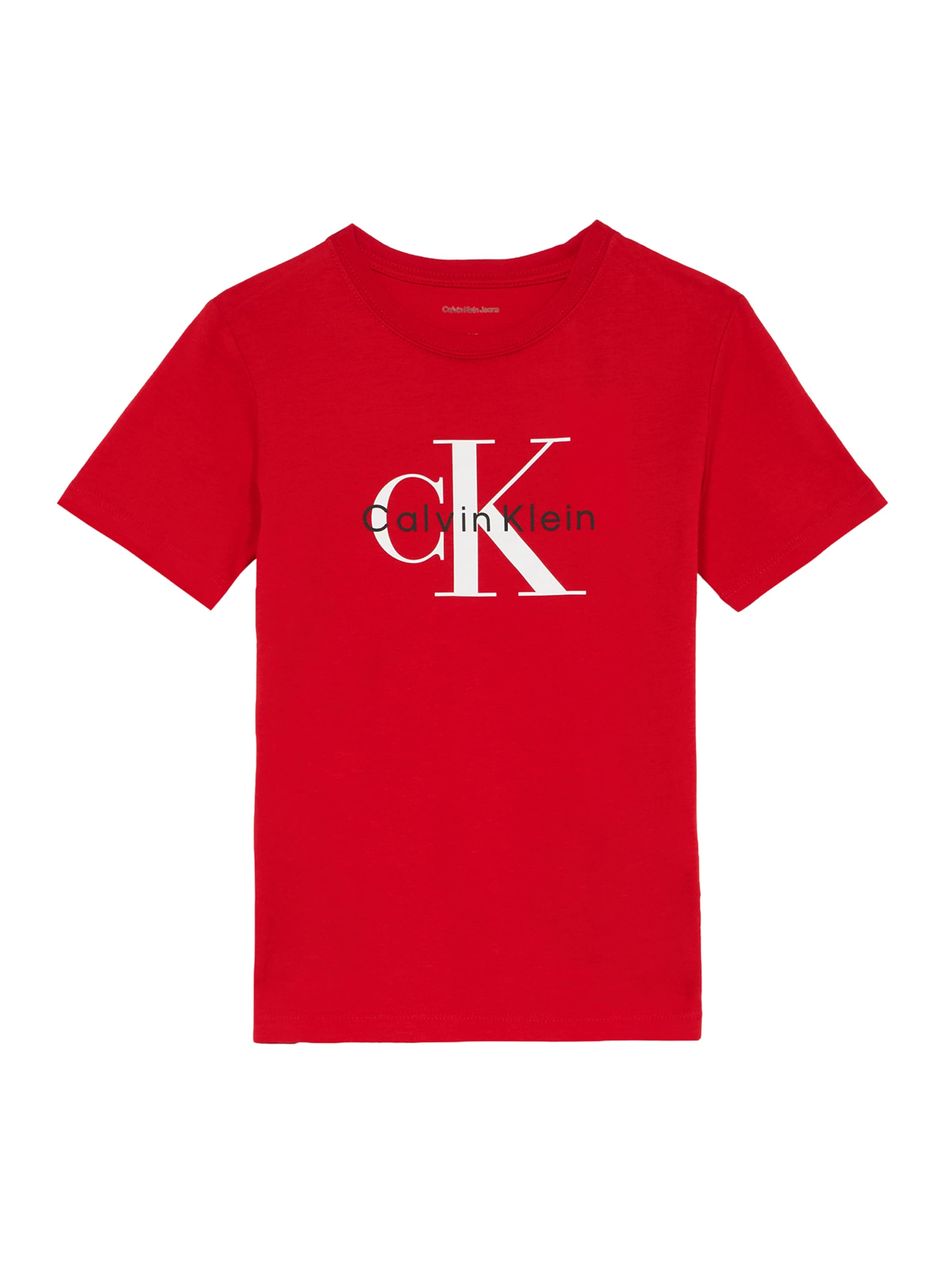 Calvin Klein Jeans Tričko - Červená: predná strana