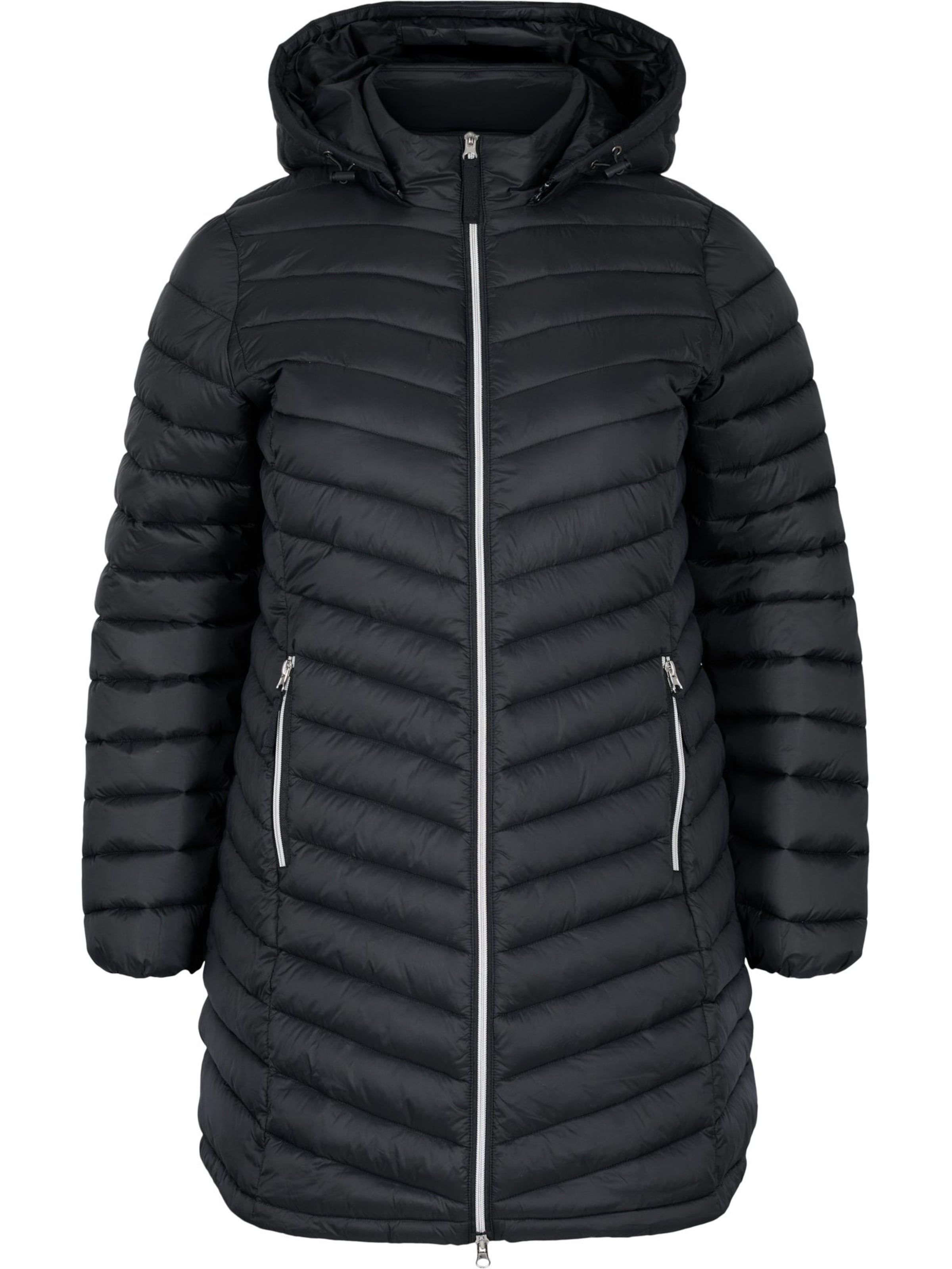 Geacă funcțională 'SALLY' de la Zizzi pe negru: față