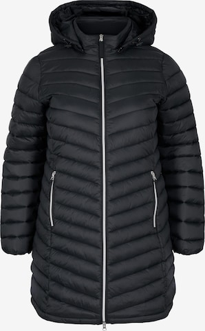 Zizzi Performance Jacket 'SALLY' in Black: front