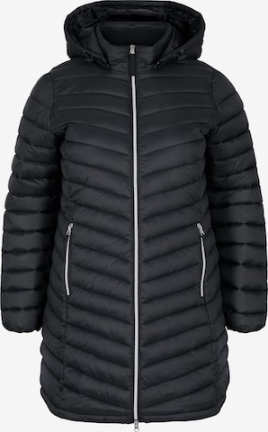 Zizzi Between-season jacket 'SALLY' in Black: front