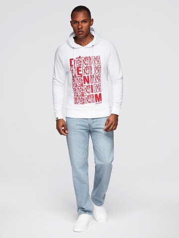 Sweat-shirt 'OM-SSPS-0158 ' Ombre en blanc