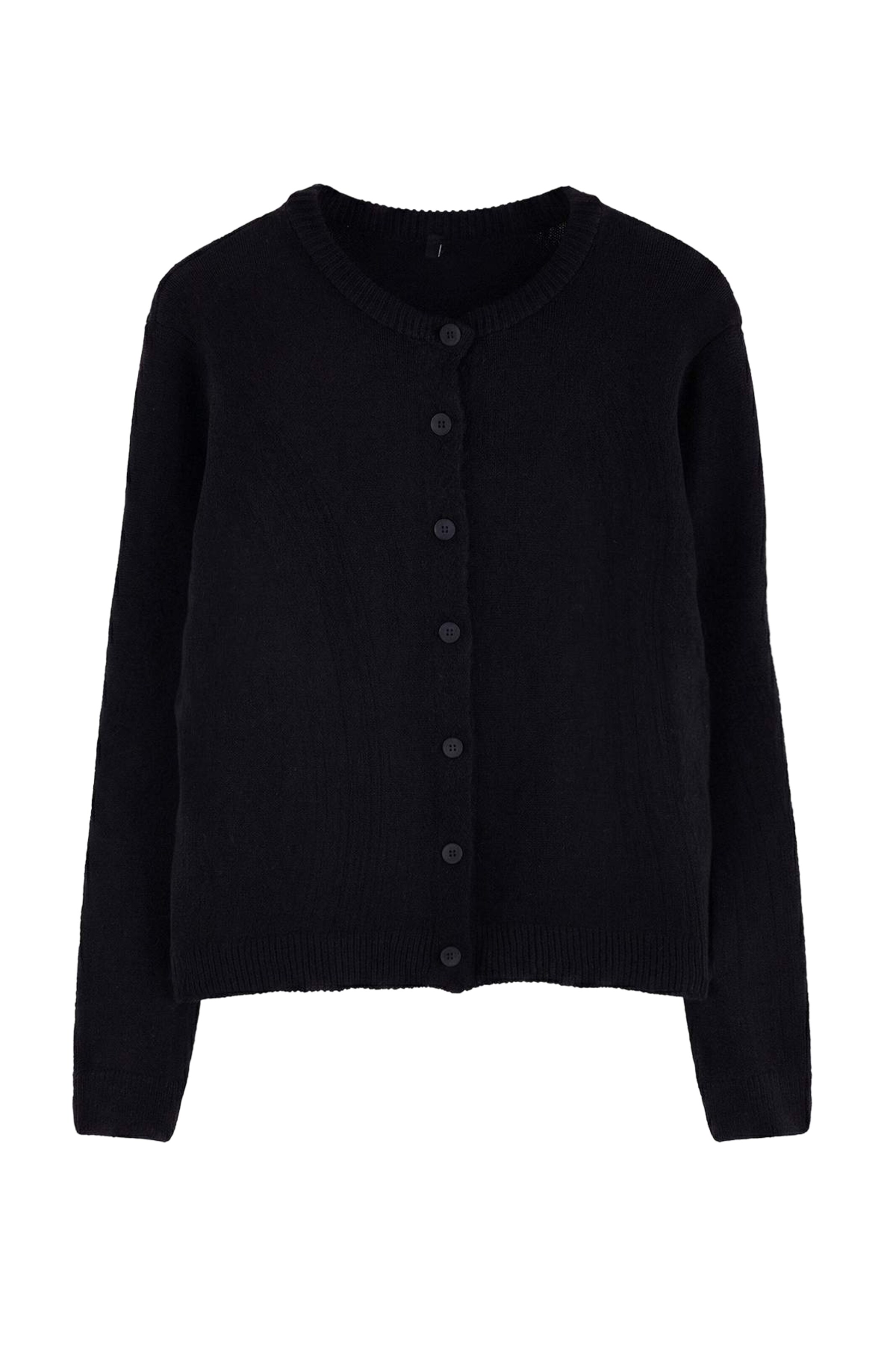 Trendyol Strickjacke in Schwarz: Vorderseite