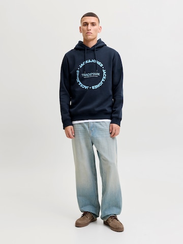 JACK & JONESSweater majica 'JJBENSON' - plava boja