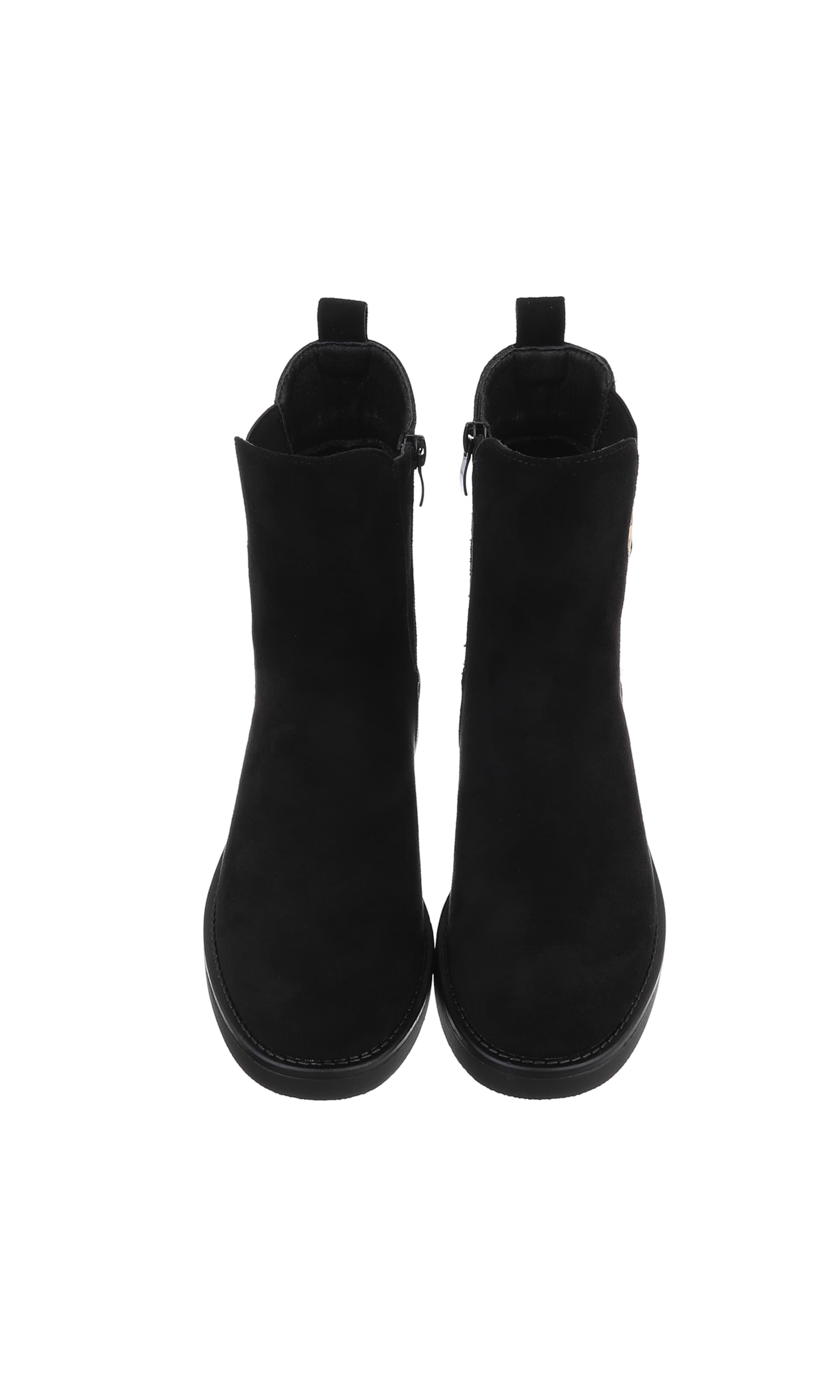 Ital-Design Ankle Boots in Black