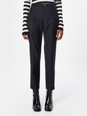 Sonia Rykiel Regular Pantalon in Zwart: voorkant