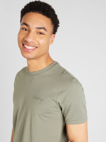 QS T-Shirt in Grün