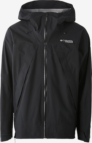 COLUMBIA Ulkoilutakki 'Northwest Explorer™ 3L' värissä musta: etupuoli