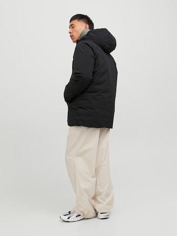 JACK & JONES Winterjas 'PAYNE' in Zwart