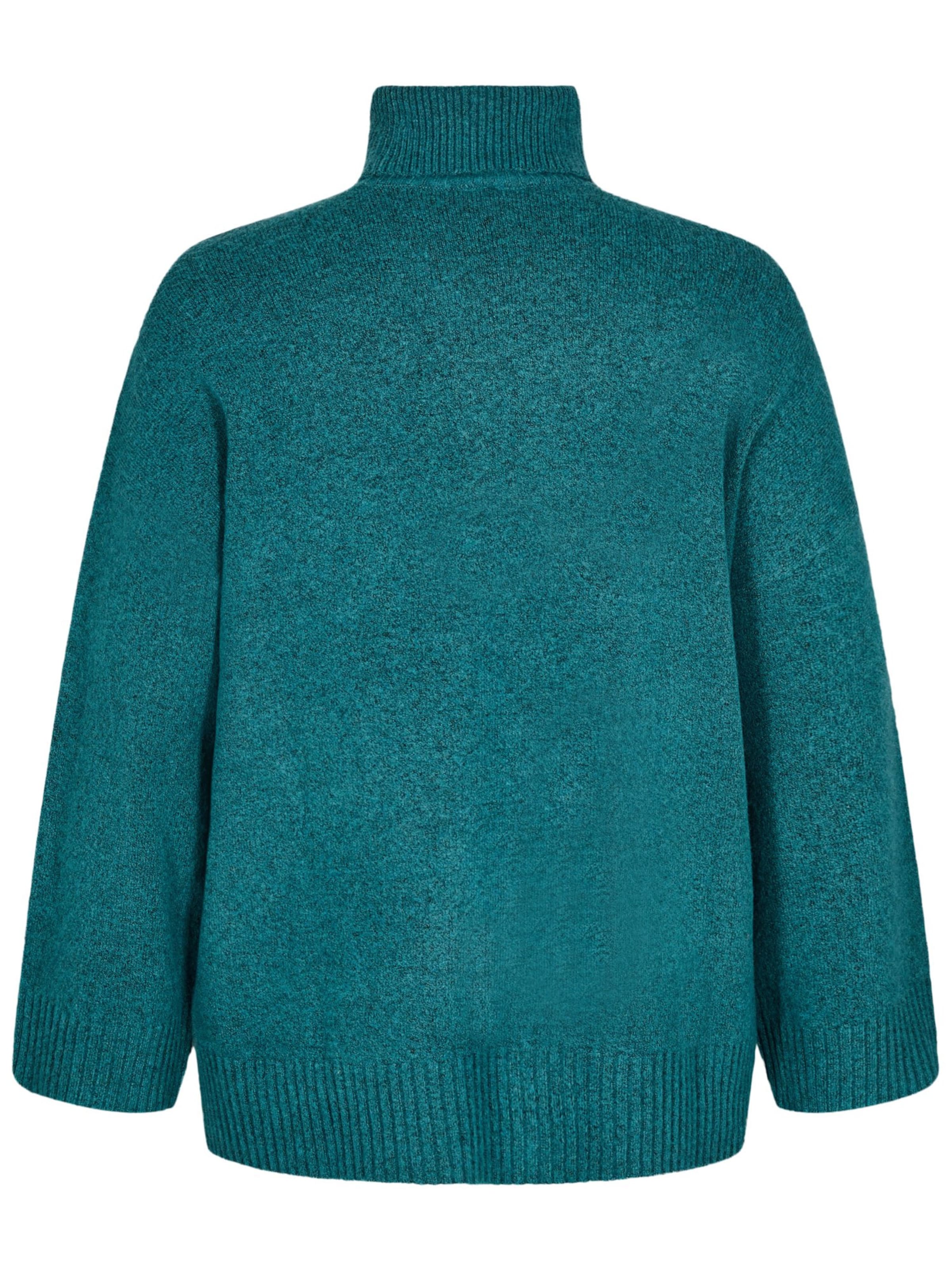 Pull-over 'Cavista' Zizzi en vert