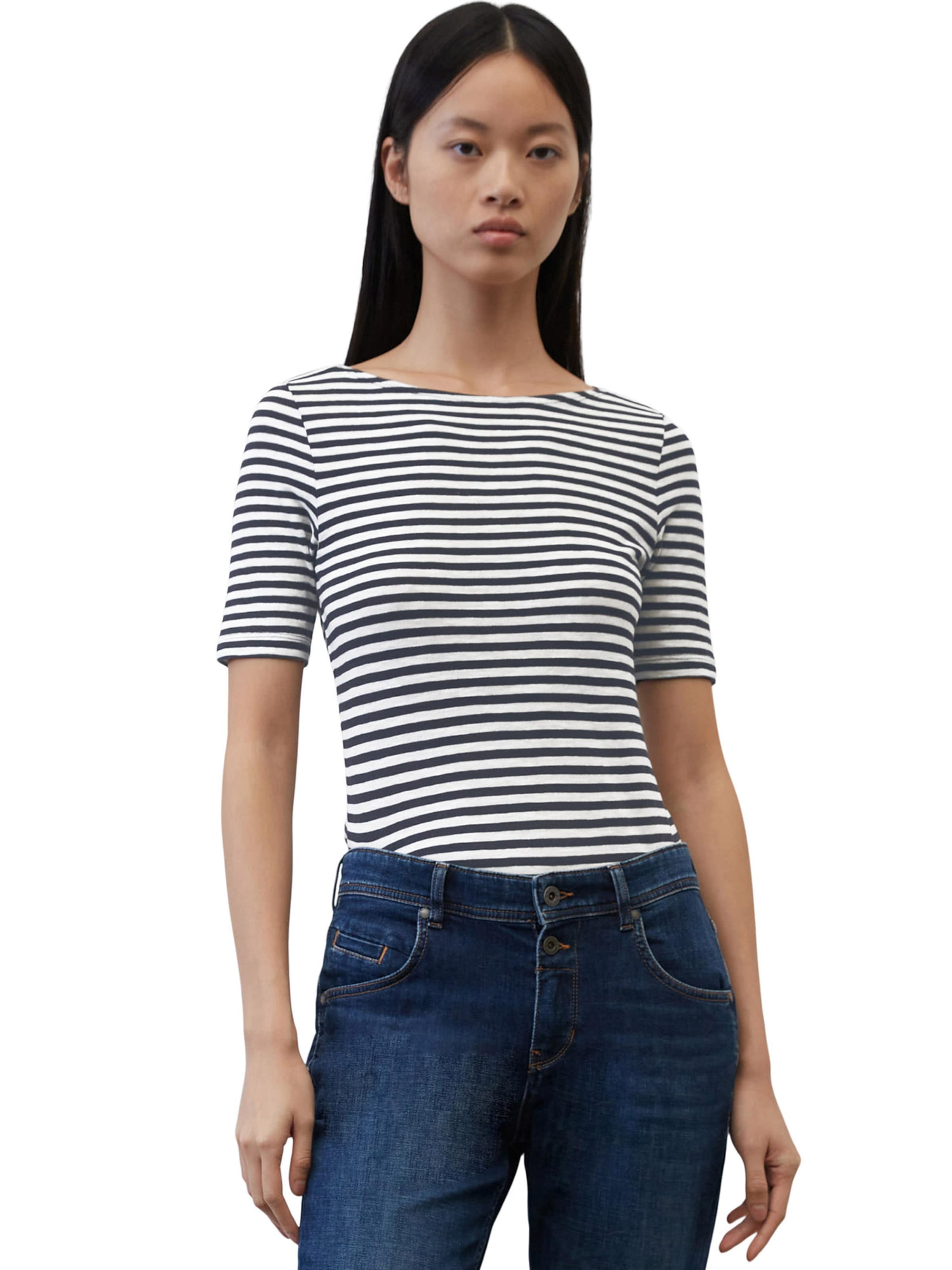 Marc O'Polo Koszulka w kolorze niebieski: przód